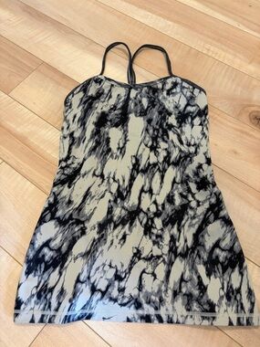 Lululemon marble print power-y tank